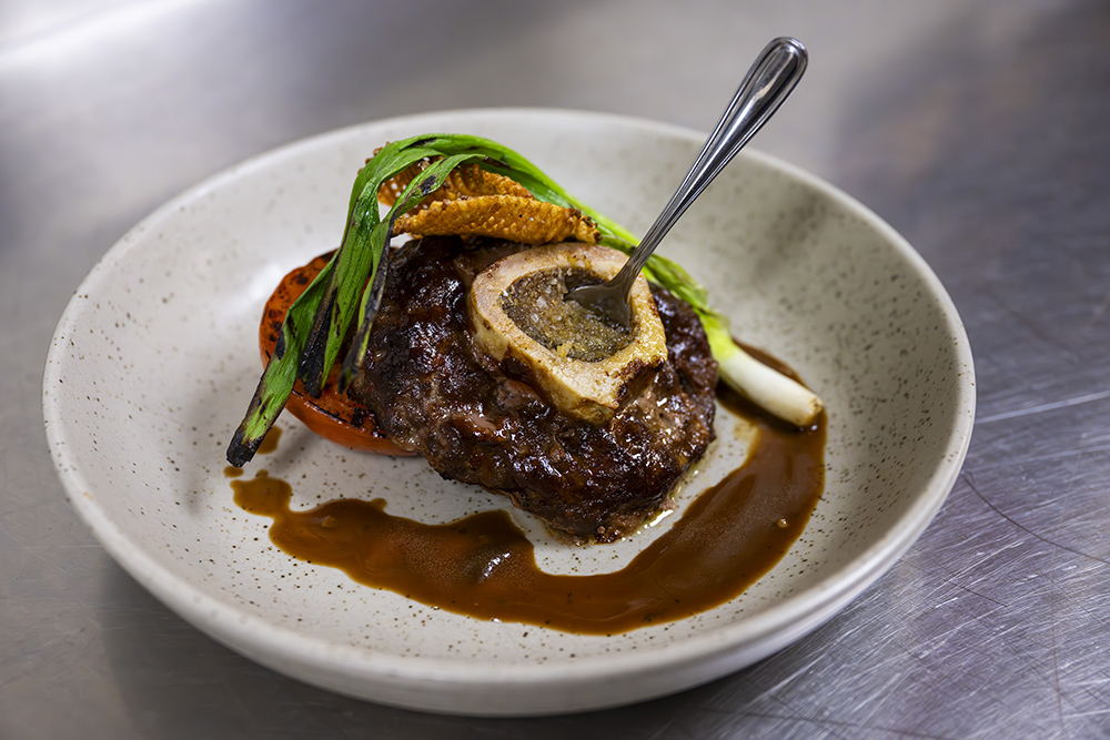 Little Chief bison dish captured for social