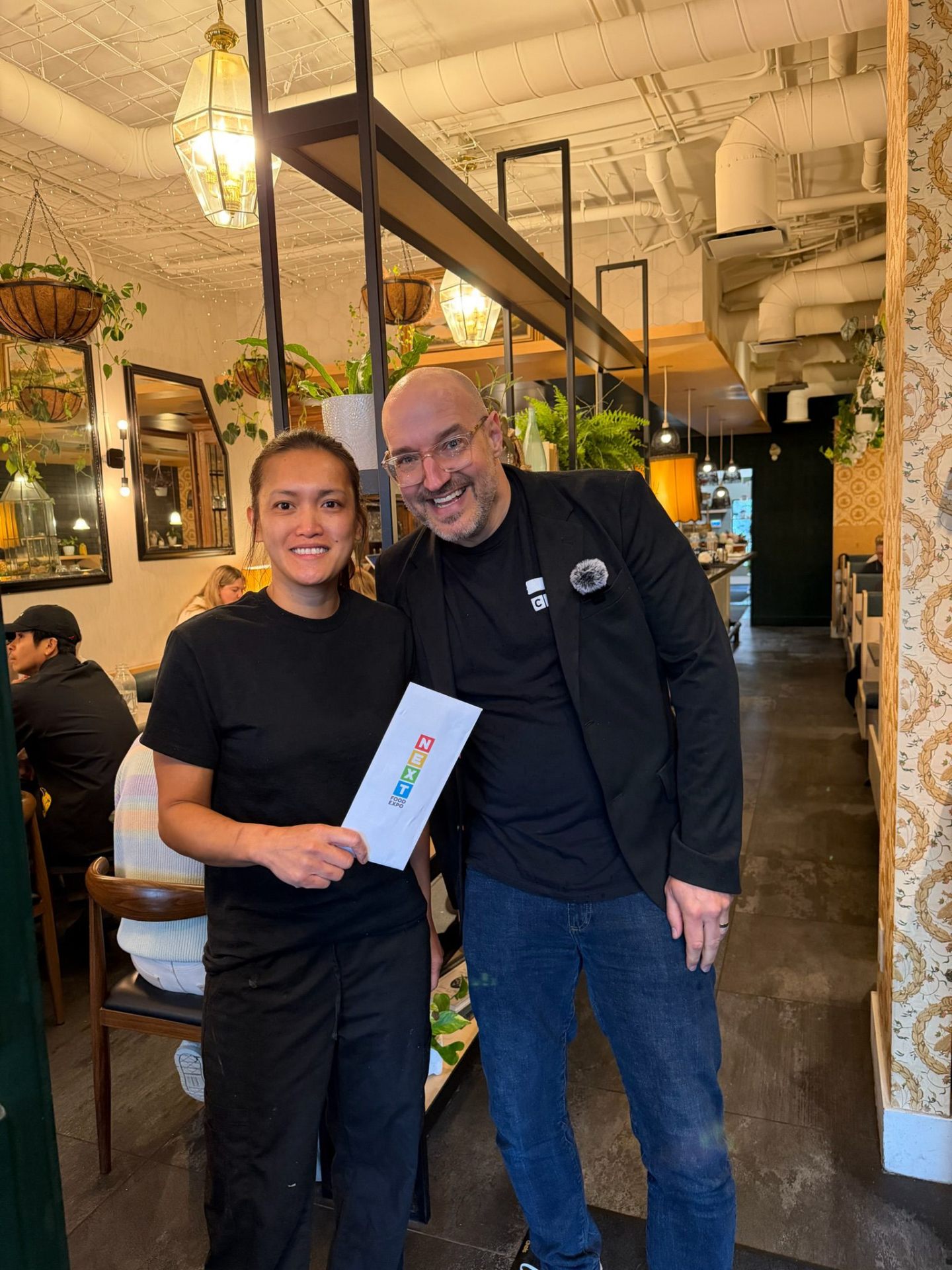 Street team with Namo Cafe chef