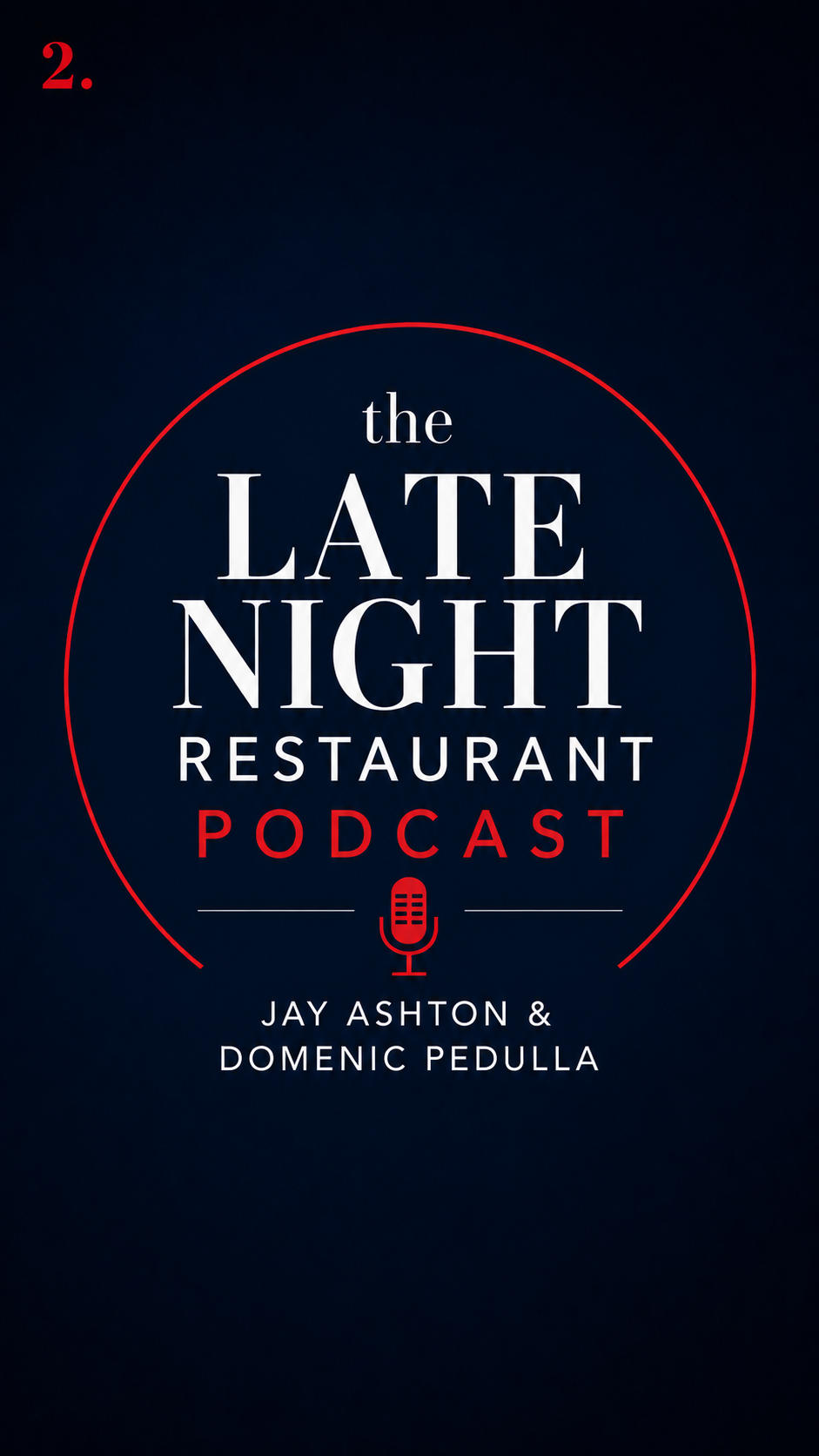 The Late Night Restaurant Podcast logo
